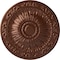 Ekena Millwork Lunel Ceiling Medallion (Fits Canopies up to 3 3/4"), Hand-Painted Copper Penny, 20 1/4"OD x 1 1/2"P CM20LUCPS - alternate 1